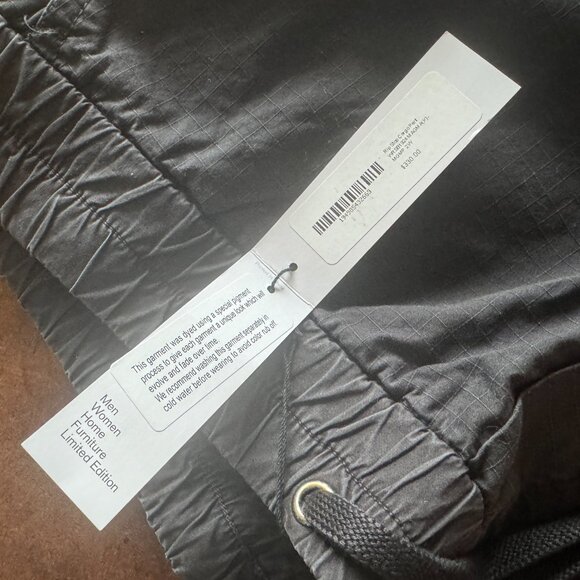 NWT James Perse Ripstop cargo pants charcoal black Size 2 - Picture 5 of 9